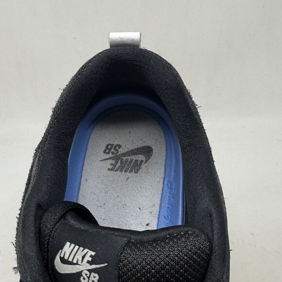 Nike SB Alleyoop Sneakers Mens 11 Black Suede Mesh Low Top Skate Shoes CJ0882001 - Picture 11 of 16